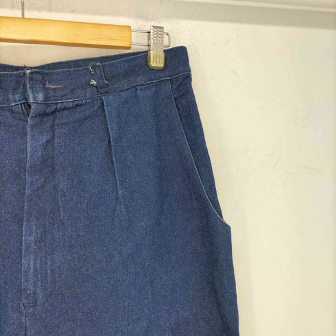 zofrini ロケットtalon 1タックワイドデニム メンズ